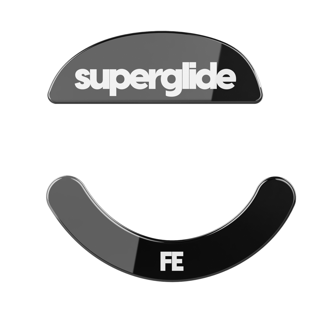 Superglide glass feet for Xlite - Black