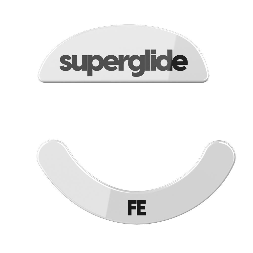 Superglide glass feet for Xlite - White